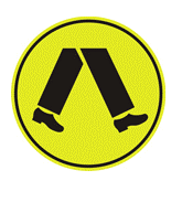 Pedestrian crossing sign