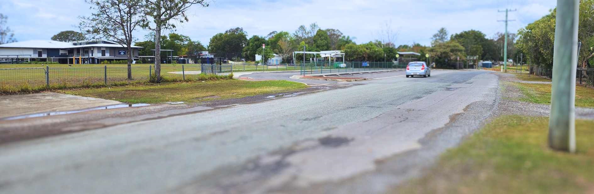 A view of the Story Road