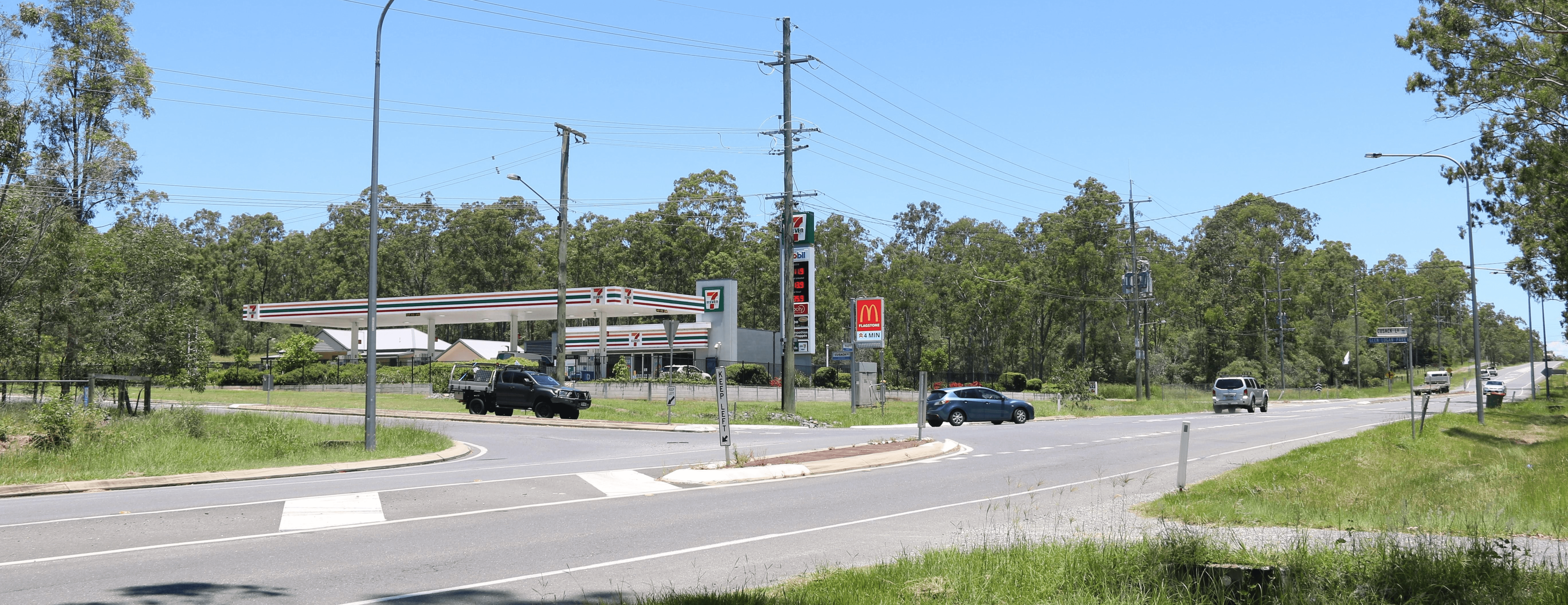 Teviot Road and Cusack Lane intersection