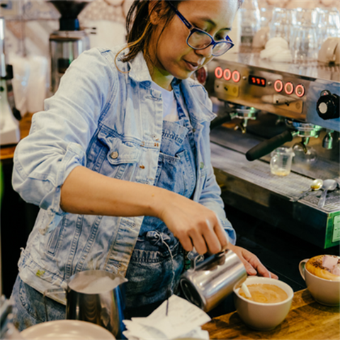 The art of coffee making
