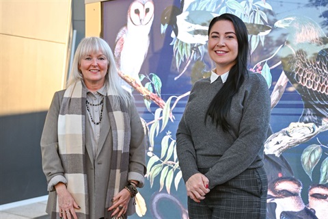 Louise Wheatley (left) and Cr Mindy Russell 1.jpg