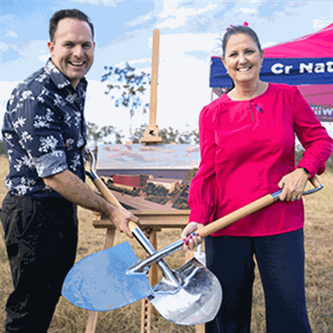 Ground breaks for new community centre | Logan City Council