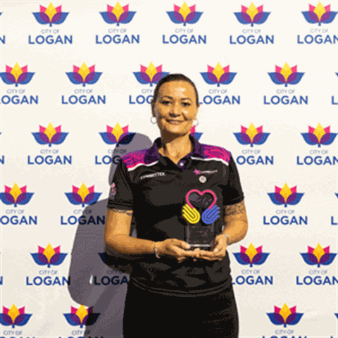 Volunteer of the Year Karlene Marechal
