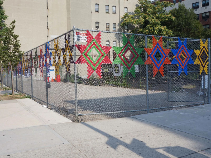 Textile installation