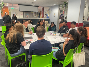 Project Planning at the Logan Central Library.