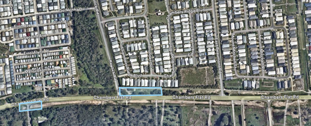  Site one – Near Koplick Road and Derby Road 