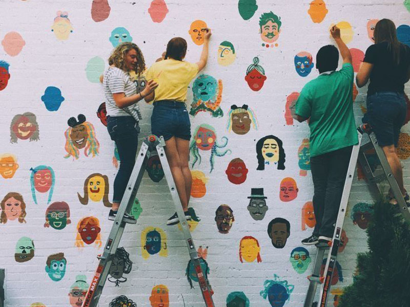 Collaborative mural