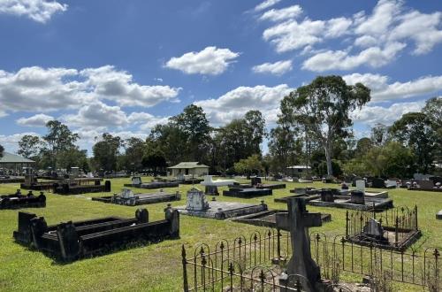 Historic Monumental section at Beenleigh