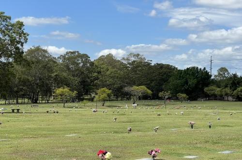 Lawn section at Beenleigh