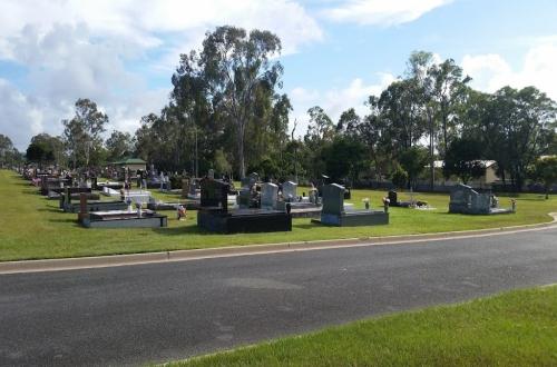 Monumental section at Beenleigh