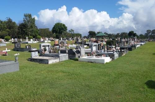 Monumental section at Beenleigh