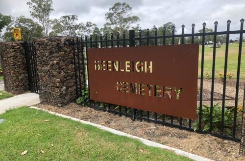 Entrance to Beenleigh Cemetery