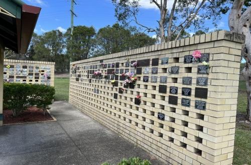 Columbarium Wall at Beenleigh