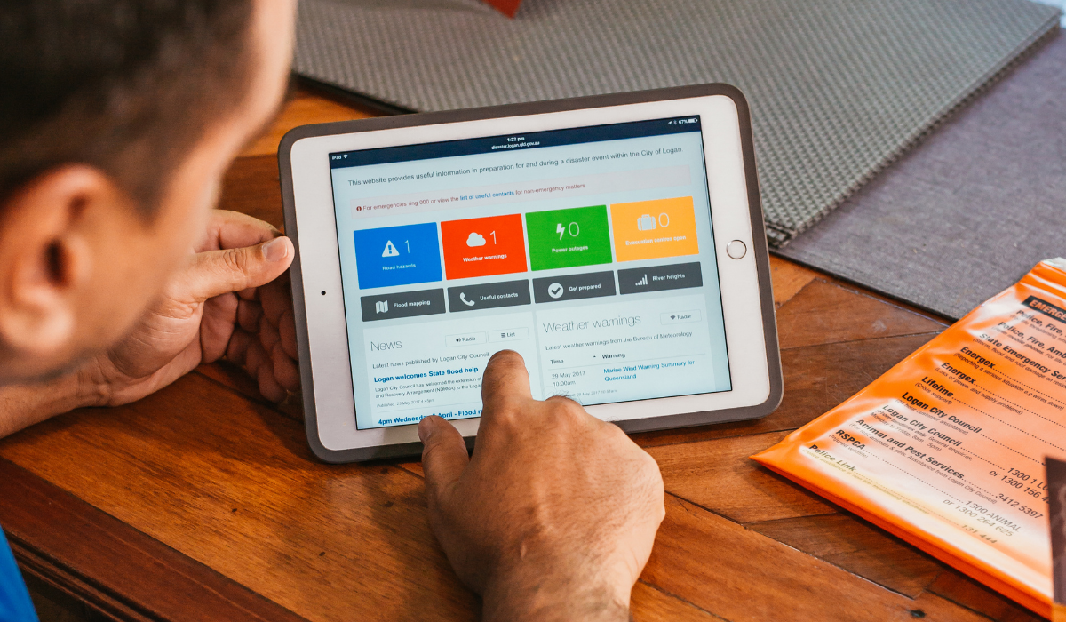 Download the Disaster Dashboard for the latest flood safety information.