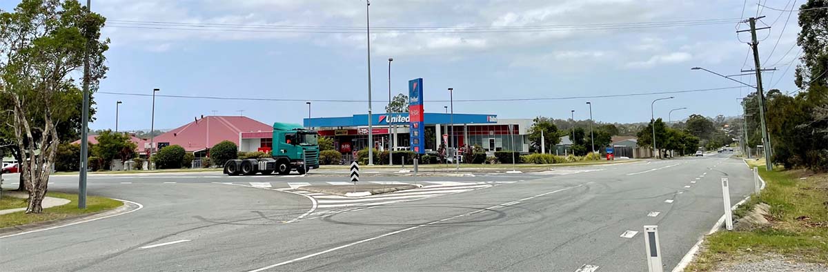 Intersection of Bumsted Road and Julie Street