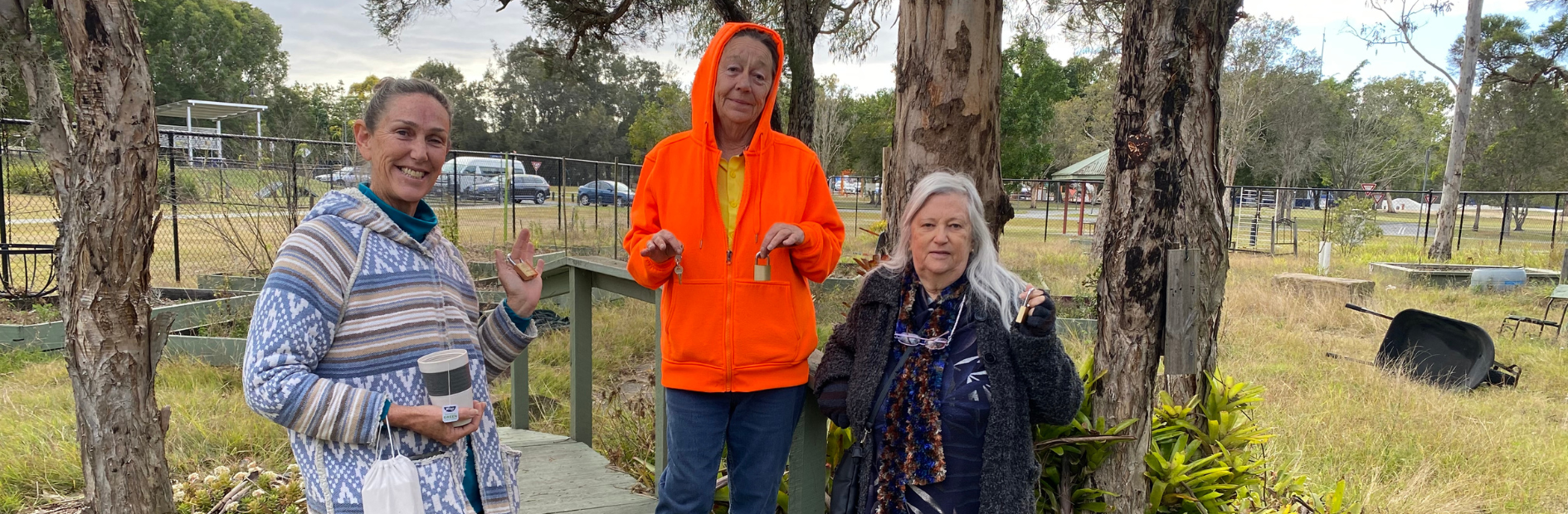 Crestmead Community Garden volunteers