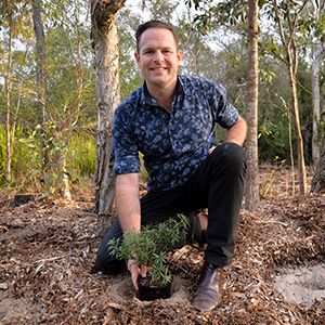 Environment Chair Cr Jon Raven encourages the community to get their hands dirty and build a greener environment for the future on National Tree Day this Sunday July 30.