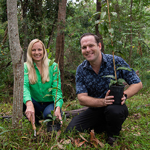 Environment Chair, Cr Jon Raven and Division 10 Cr Miriam Stemp encourage the community to get involved in the EnviroGrants program.