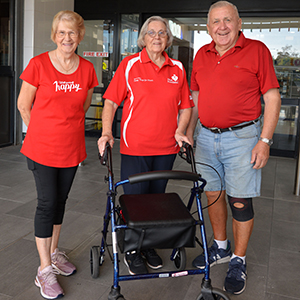 Encouraging the community to step out for good health is the aim of Logan City Council and members of the Woodridge Wanderers.