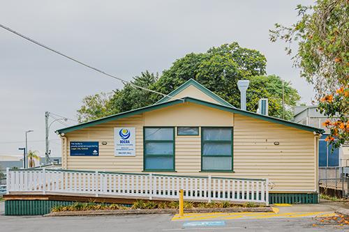 Beenleigh Neighbourhood Centre building entrance