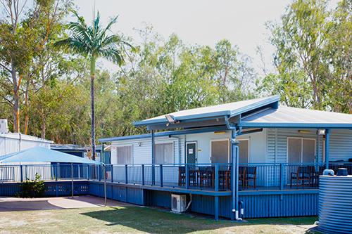 Booran Park Community Centre building entrance