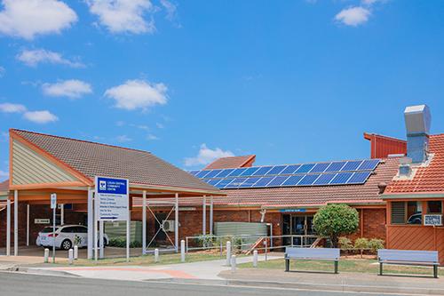 Logan Central Community Centre building entrance