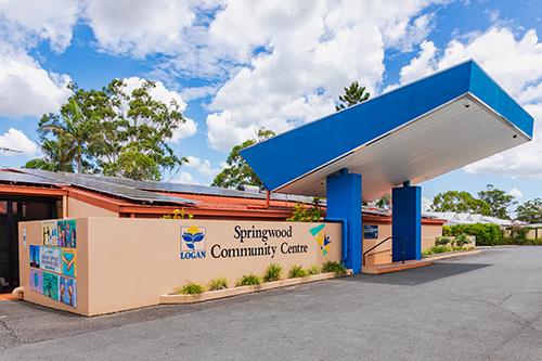 Springwood Community Centre building front entrance