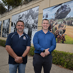 Logan City Council has updated public art at Hillcrest ahead of Remembrance Day.