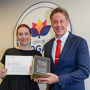 Logan City Council has been awarded an advanced level of accreditation from Welcoming Cities.