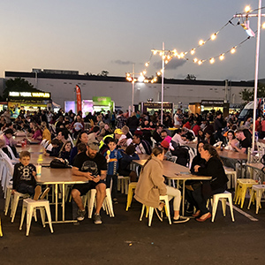 An image of a crowd at an event in Logan to illustrate that some mass public gatherings could be postponed or cancelled.