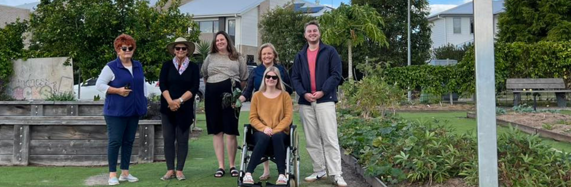 Yarrabilba Community Garden volunteers