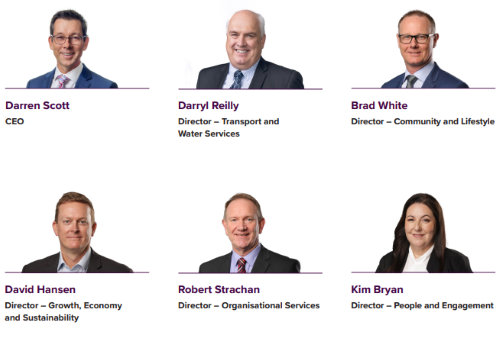 The executive management team