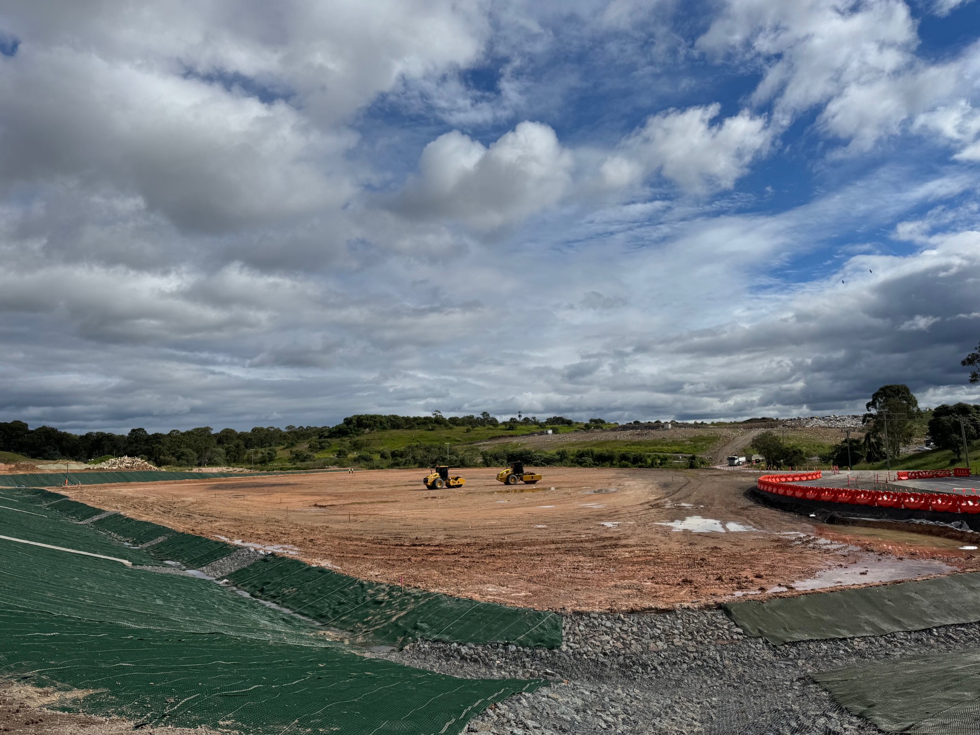 Earthworks complete at Greenovate site
