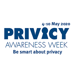 Privacy Awareness Week logo: Be smart about privacy